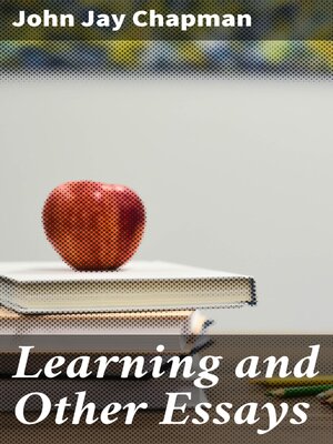 cover image of Learning and Other Essays